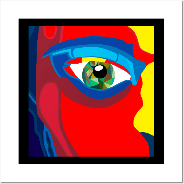 The Eye of the Man Wall Art by Colorana